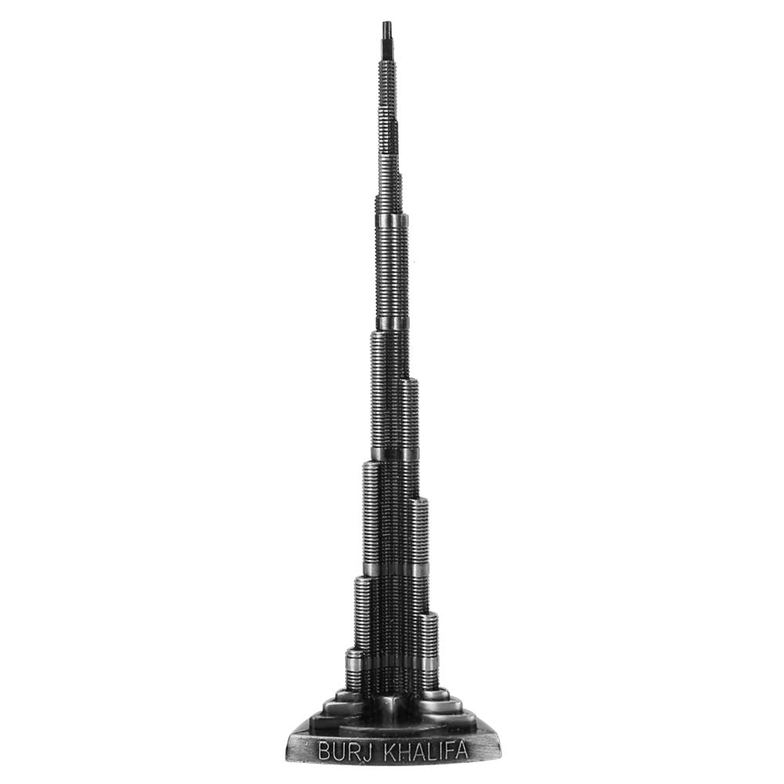 Home Office Dubai - Burj Khalifa Kulesi Modeli, Metal Alaşımlı,