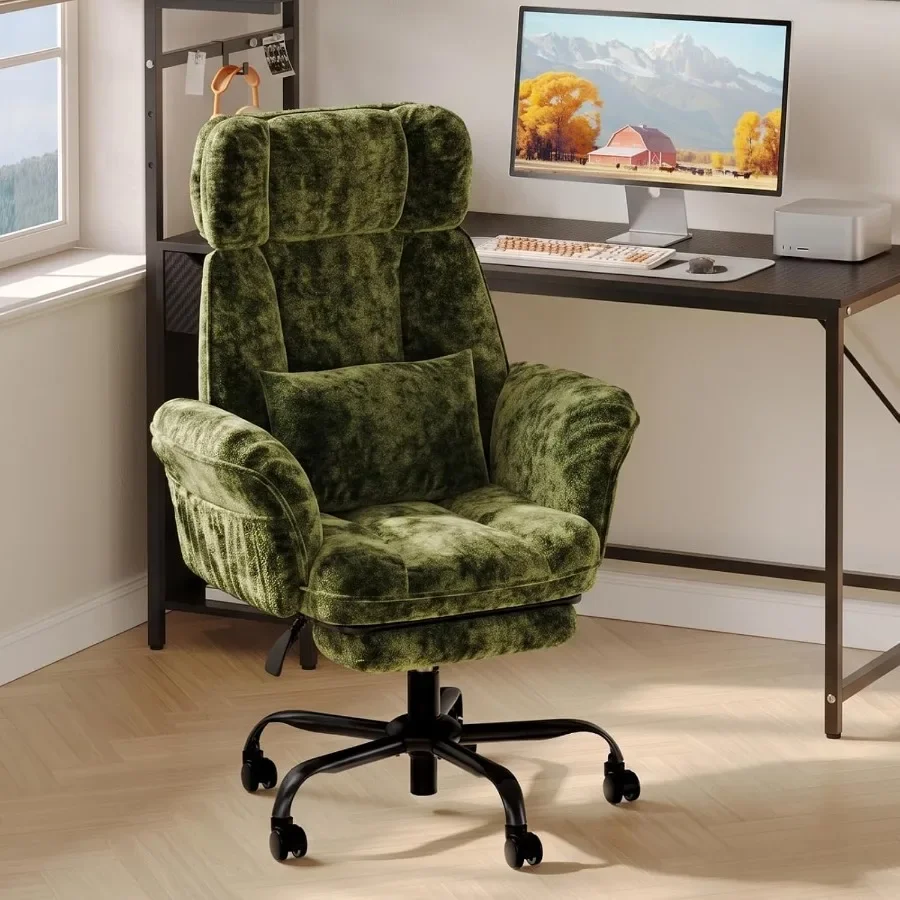 Ergonomic Office Chair - Kolçaklı ve baş desteği olan, ofis