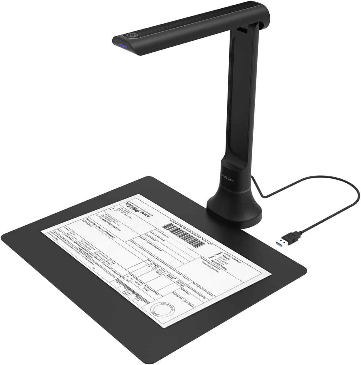 Document Scanner Portable - VIISAN DB8401 Ofis ve Okul için
