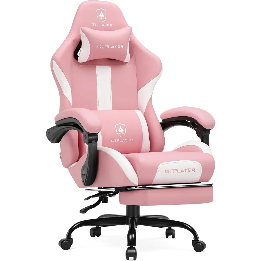 Ergonomic Office Chair - Ayak Desteği ve Yastıklı Minderi Olan