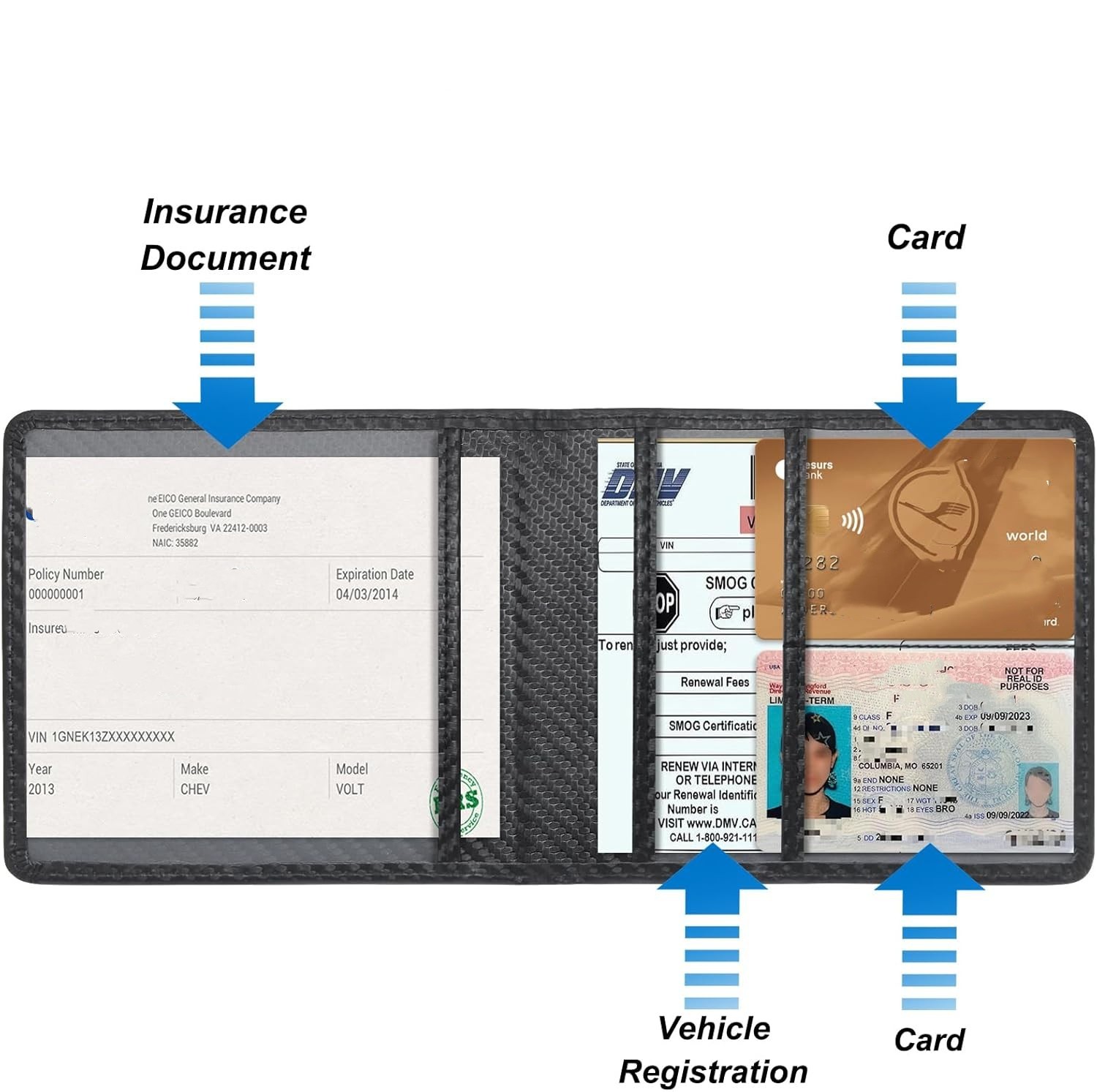 Araç Ruhsatı ve Sigorta Kartı  - Document Holder Stand incelemesi ve fiyatı