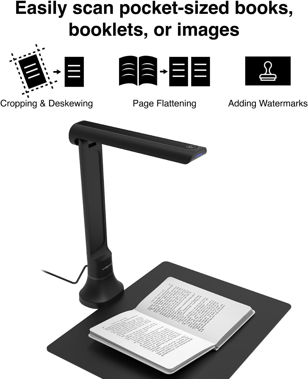 VIISAN DB8401 Ofis ve Okul içi - Document Scanner Portable incelemesi ve fiyatı